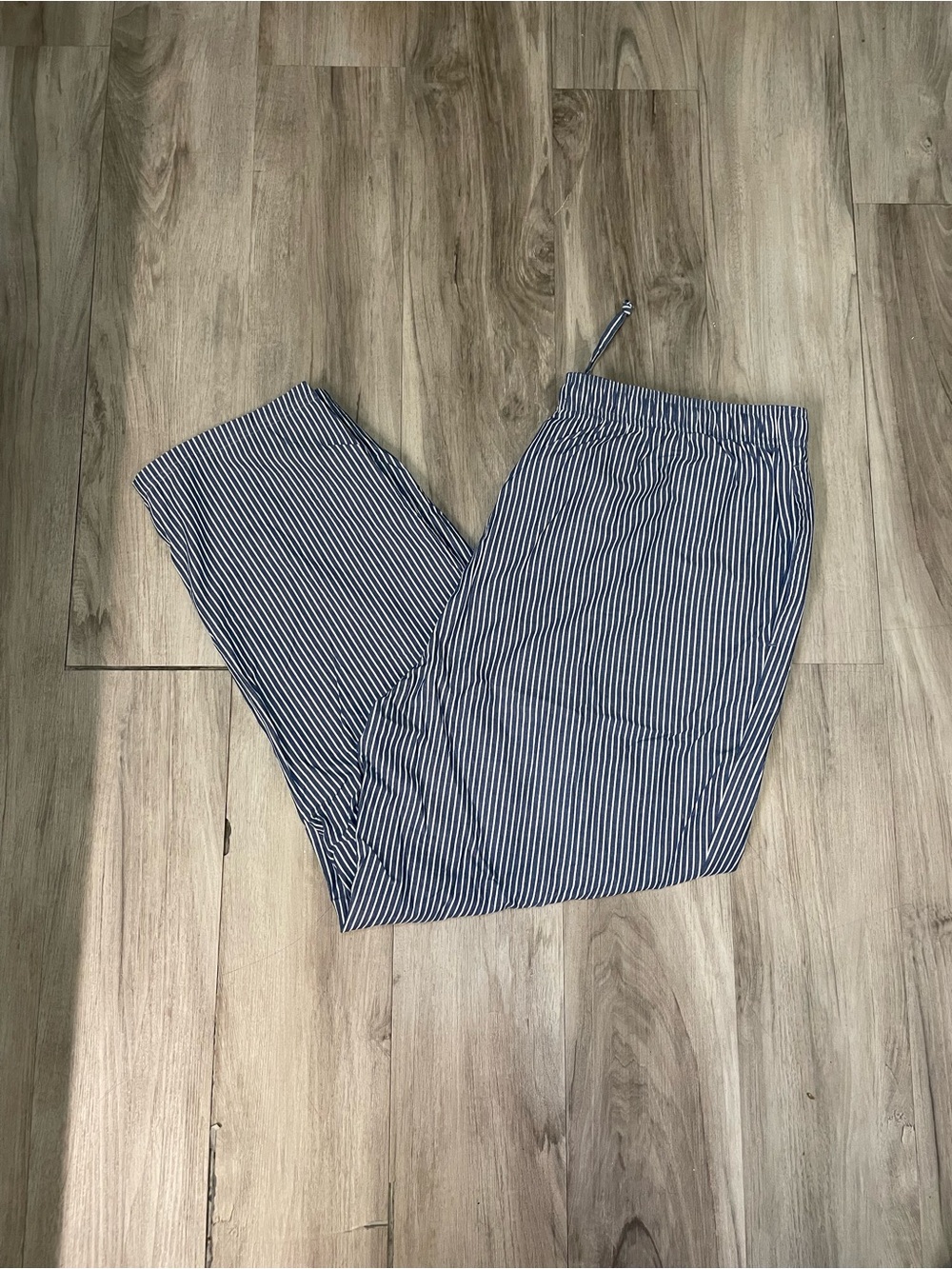 Nautica Navy and White Striped Men’s Pants